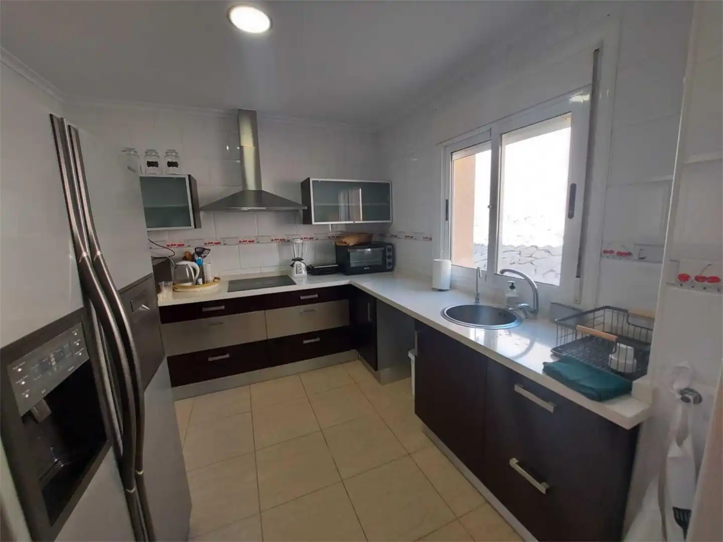 Cocina de Casa o chalet en venta en Hondón de las Nieves / El Fondó de les Neus con Aire acondicionado, Terraza y Piscina