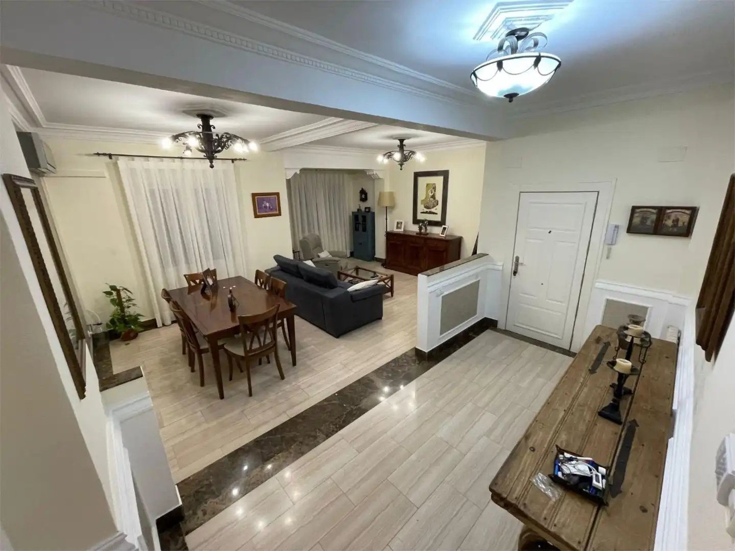 Wohnzimmer von Wohnung zum Verkauf in  Zaragoza Capital mit Klimaanlage