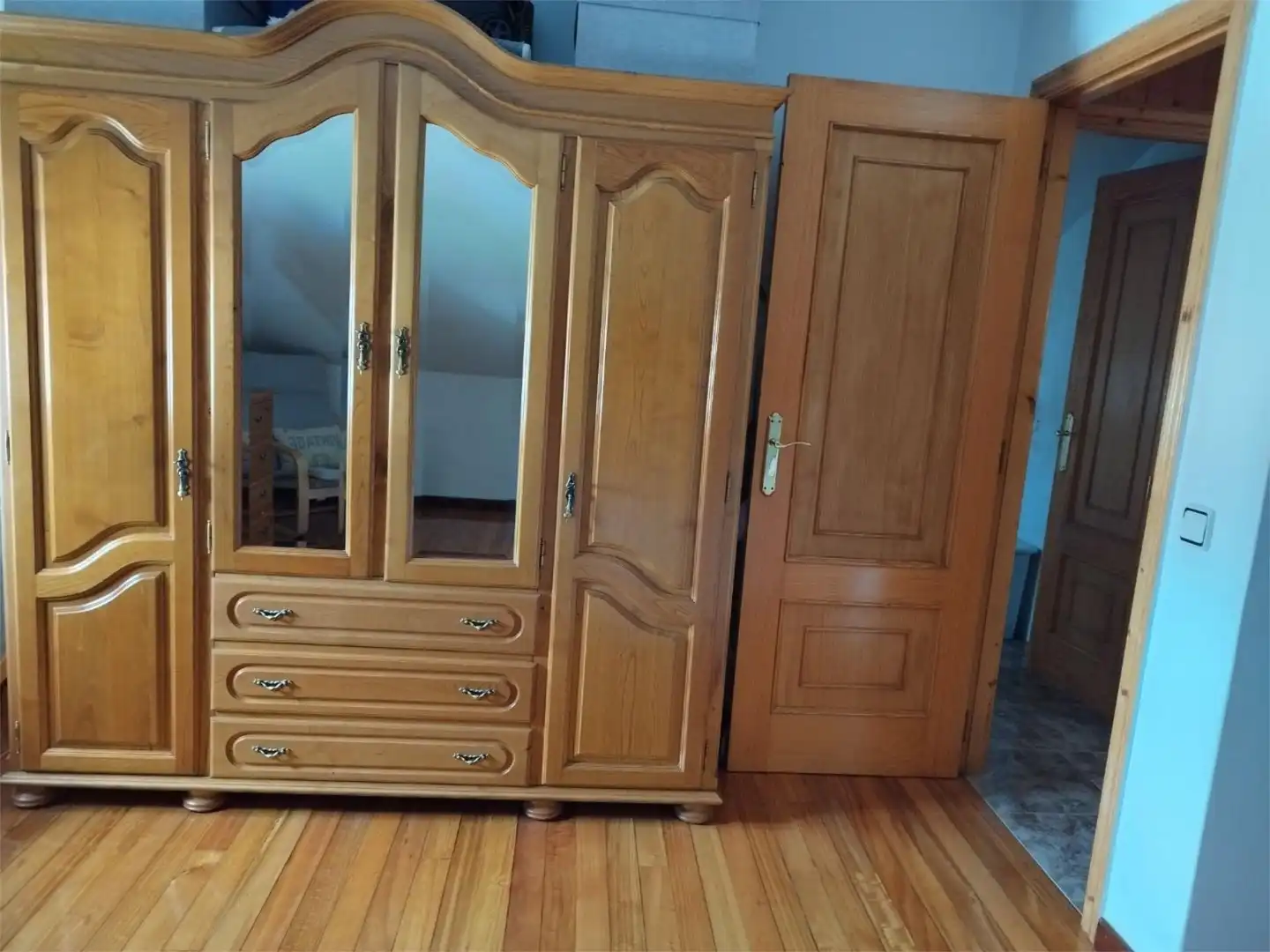 Houses for sale in Estrada do Feal, 30, O Feal - Xubia Bedroom of Houses for sale in Narón with Heating, Private garden and Parquet flooring