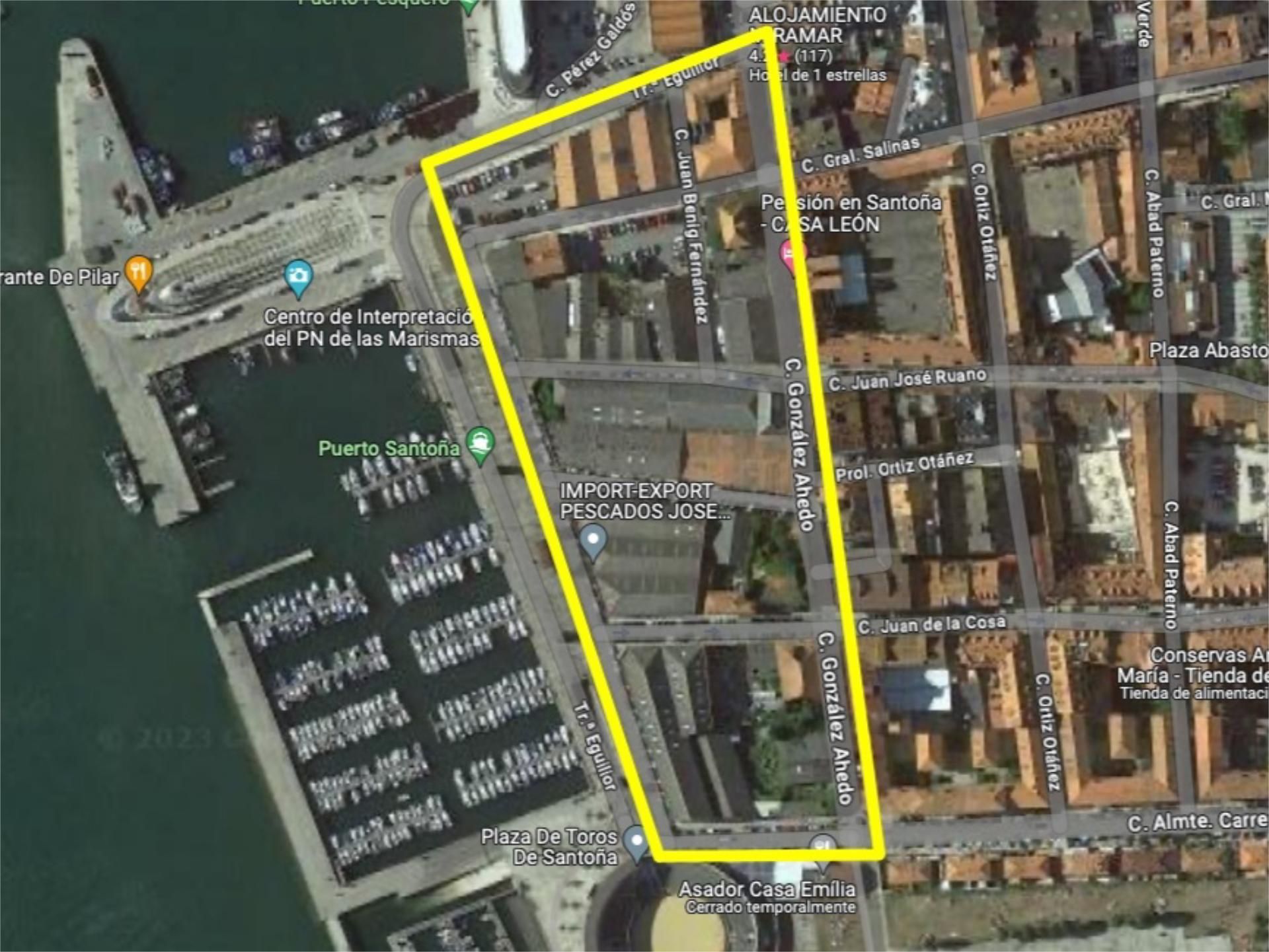 Exterior view of Land for sale in Santoña
