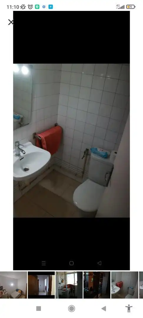 Baño de Piso para compartir en Sabadell con Horno, Lavadora y Microondas