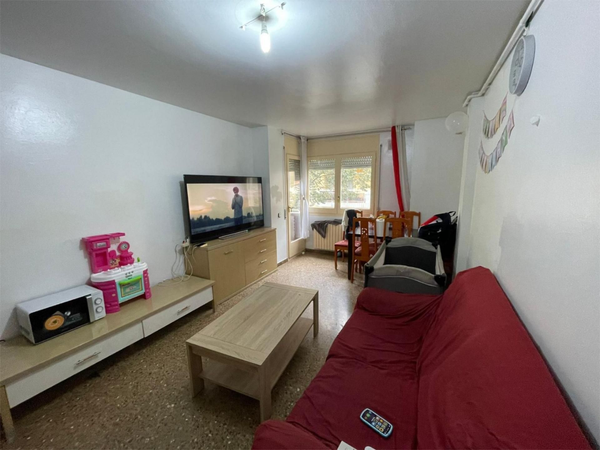 Living room of Flat for sale in Vic  with Heating, Furnished and Oven