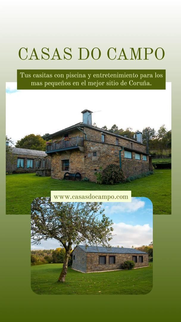 Exterior view of Country house for sale in Monfero  with Heating, Private garden and Terrace