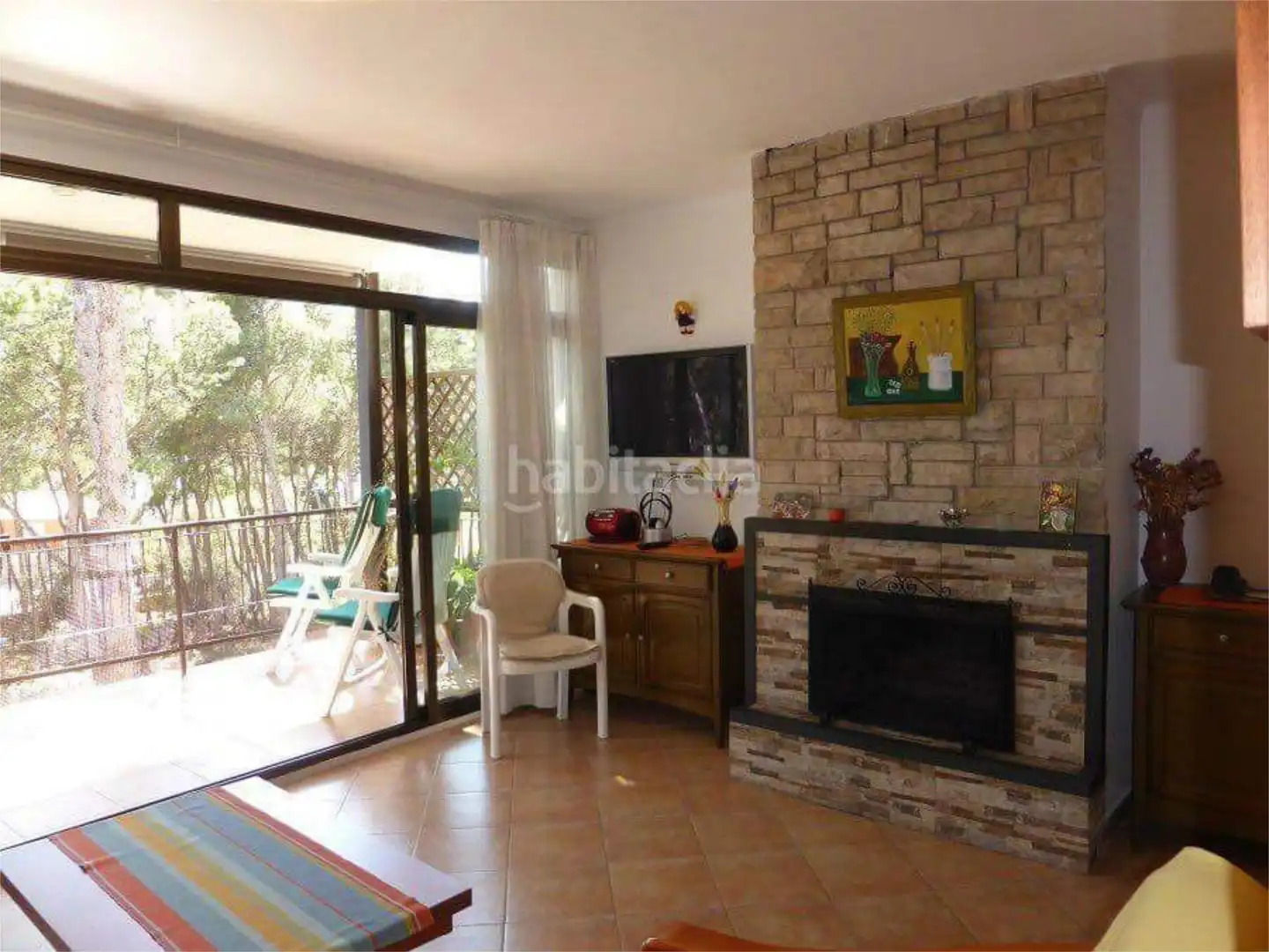 Apartament en venda a Carrer del Pi de Vives, 3, Pla de Maset - Cap de Salou Sala d'estar de Apartament en venda en Salou amb Aire condicionat, Calefacció i Terrassa