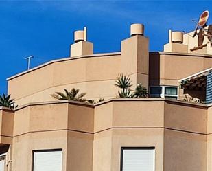 Exterior view of Attic for sale in Roquetas de Mar  with Air Conditioner and Terrace
