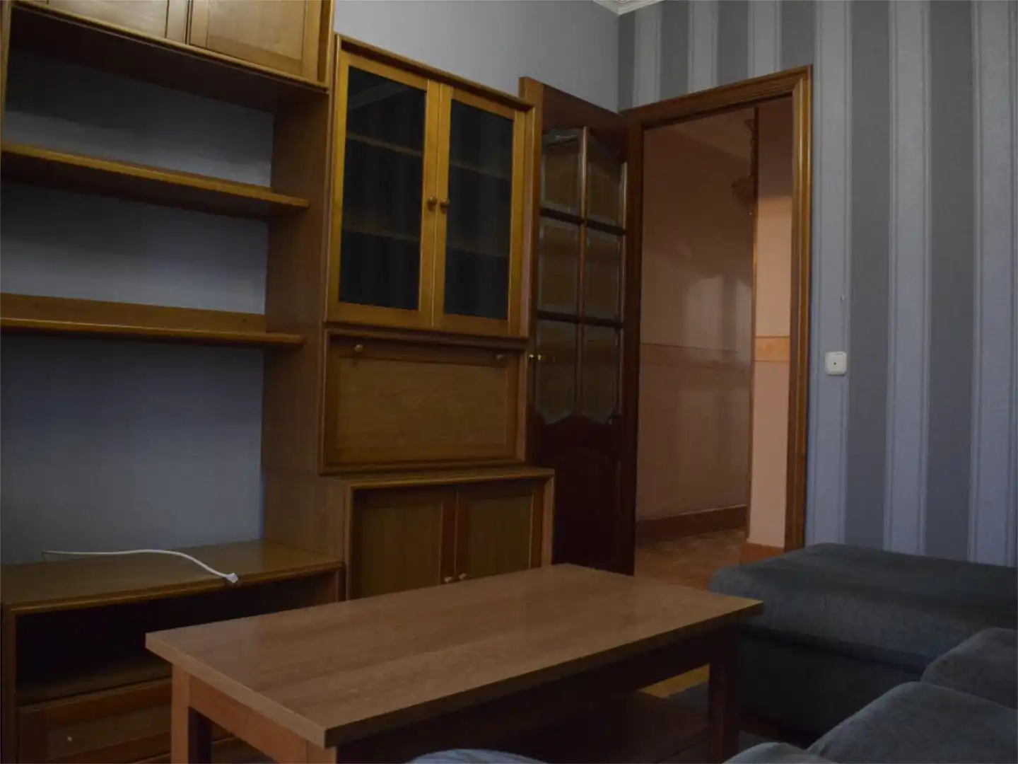 Sala de estar de Piso en venta en Santiago de Compostela  con Calefacción, Jardín privado y Parquet