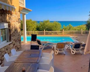 Terrace of House or chalet for sale in El Campello  with Air Conditioner, Terrace and Swimming Pool