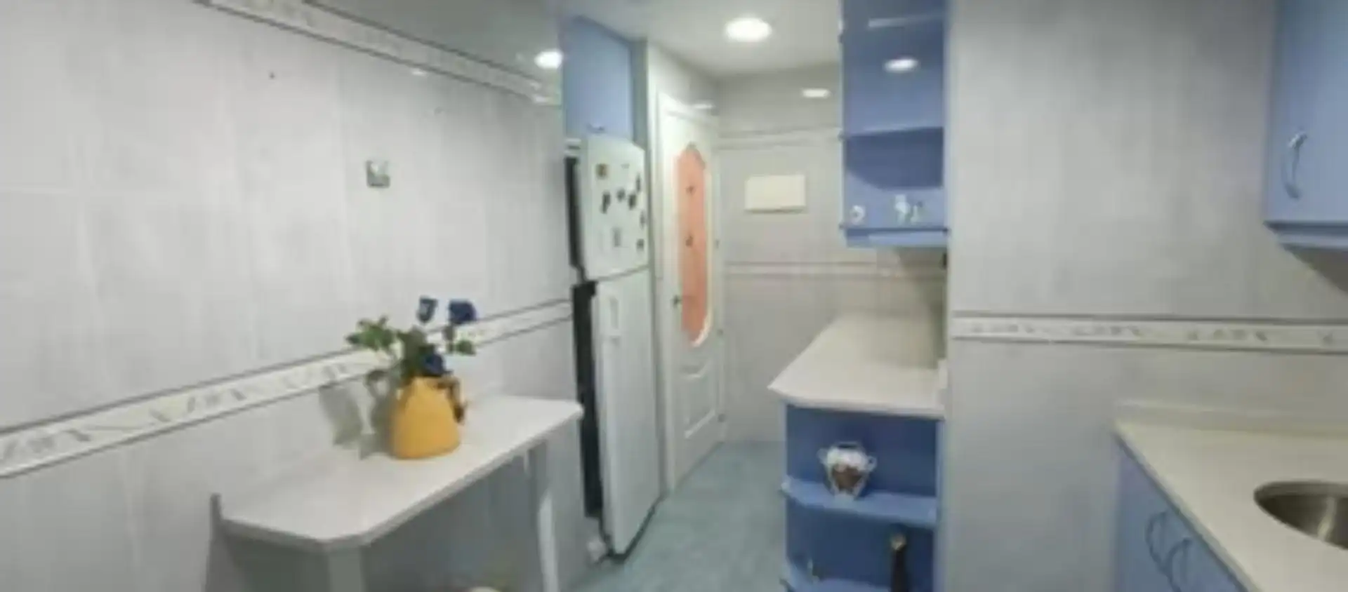 Kitchen of Flat for sale in Zamora Capital   with Air Conditioner, Heating and Furnished