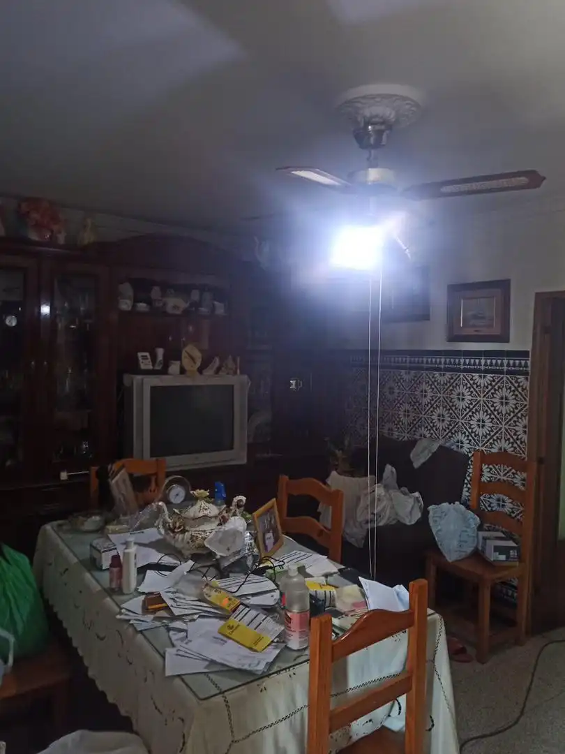 Esszimmer von Erdgeschoss zum Verkauf in Villanueva del Río y Minas mit Klimaanlage, Heizung und Terrasse