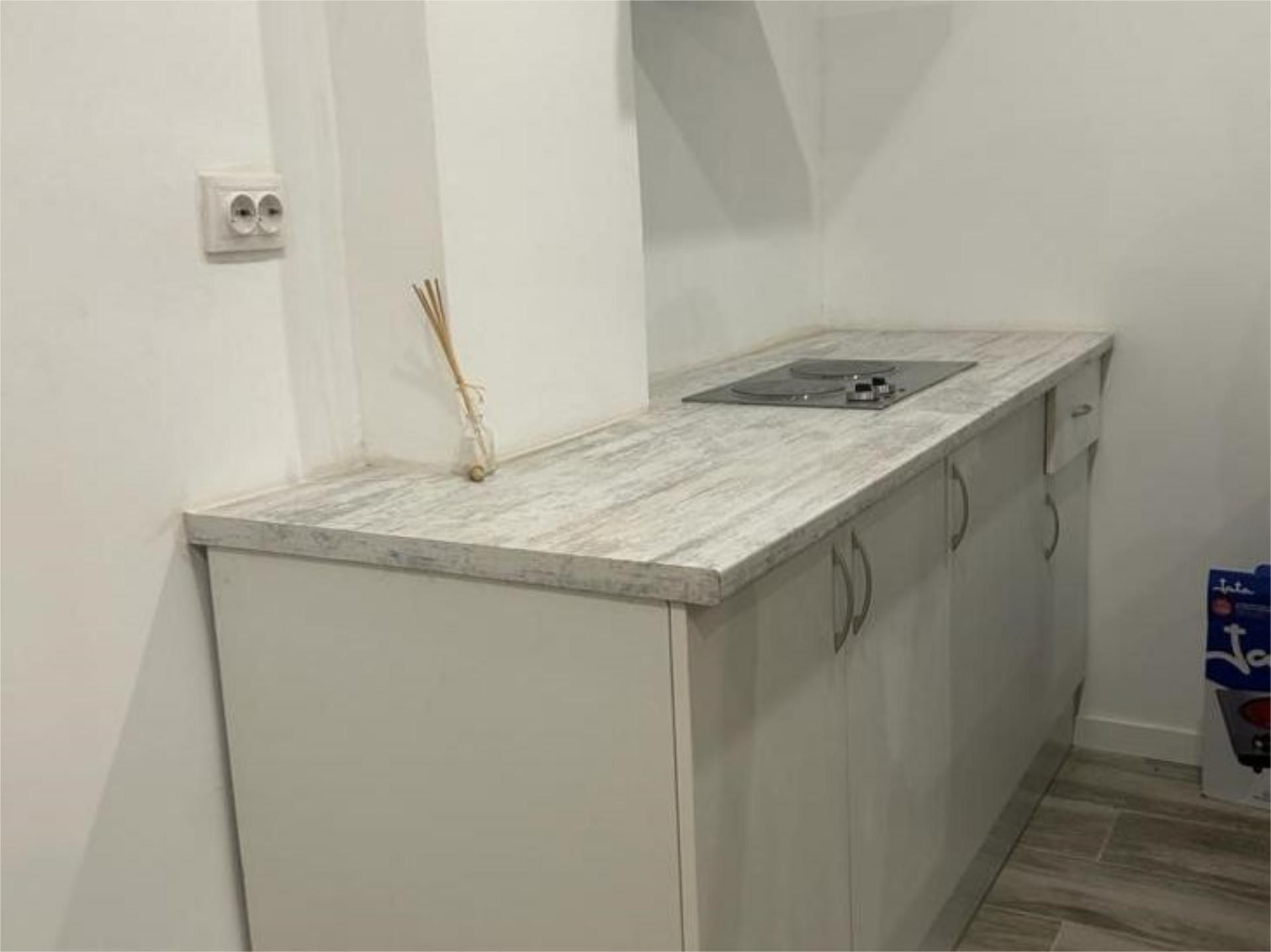 Kitchen of Flat for sale in Santa Coloma de Gramenet  with Air Conditioner and Terrace