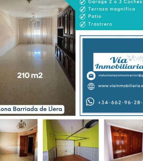 Foto 2 de Casa adosada en venta en Calle Gutemberg, 26a, Maria Auxiliadora - Barriada de Llera, Badajoz Capital