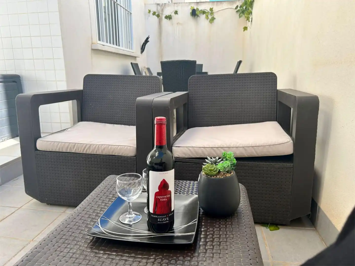 Wohnung zum Verkauf in Calle Cecilio Gallego Alaminos, 11, Parque Acuático - Sector 25 Terrasse von Wohnung zum Verkauf in Torrevieja mit Klimaanlage, Privatgarten und Terrasse