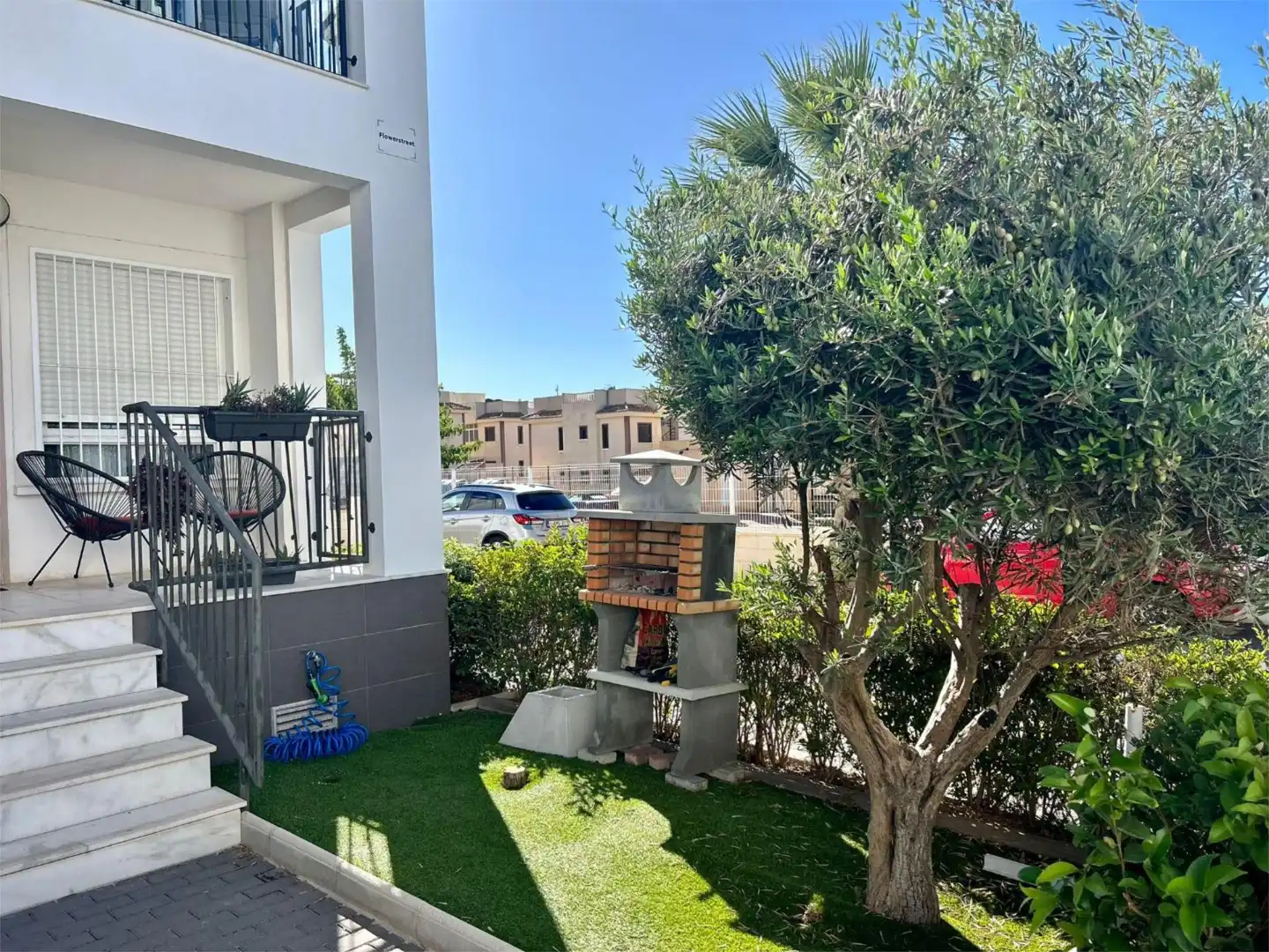 Wohnung zum Verkauf in Calle Cecilio Gallego Alaminos, 11, Parque Acuático - Sector 25 Terrasse von Wohnung zum Verkauf in Torrevieja mit Klimaanlage, Privatgarten und Terrasse