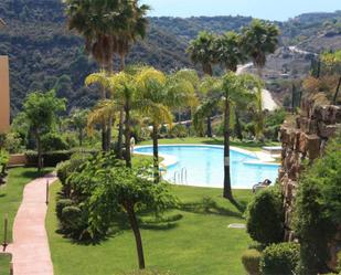 Garden of Flat for sale in Estepona  with Air Conditioner, Terrace and Swimming Pool