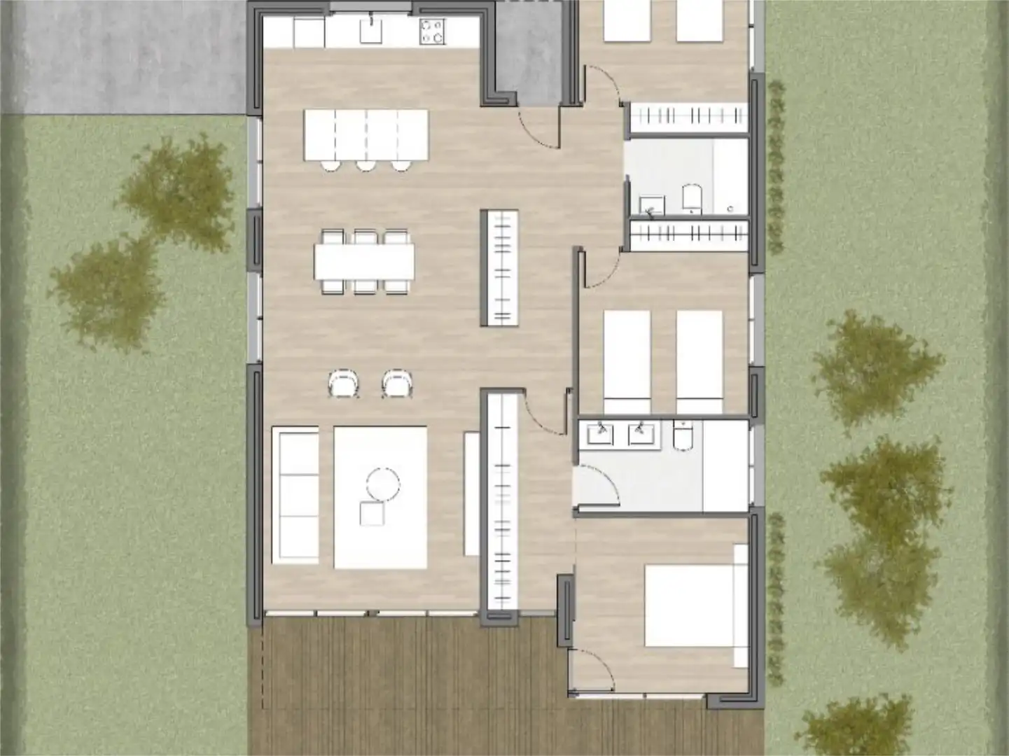 Flat for sale in Carrer Riera de Begues, 2, Mas Alba Flat for sale in Sant Pere de Ribes with Air Conditioner, Heating and Private garden