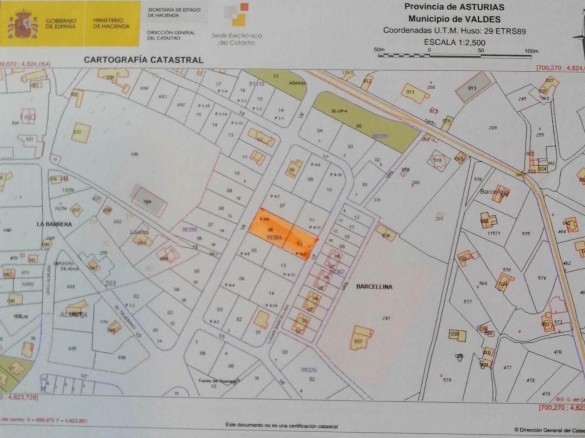 Land for sale in Valdés - Luarca