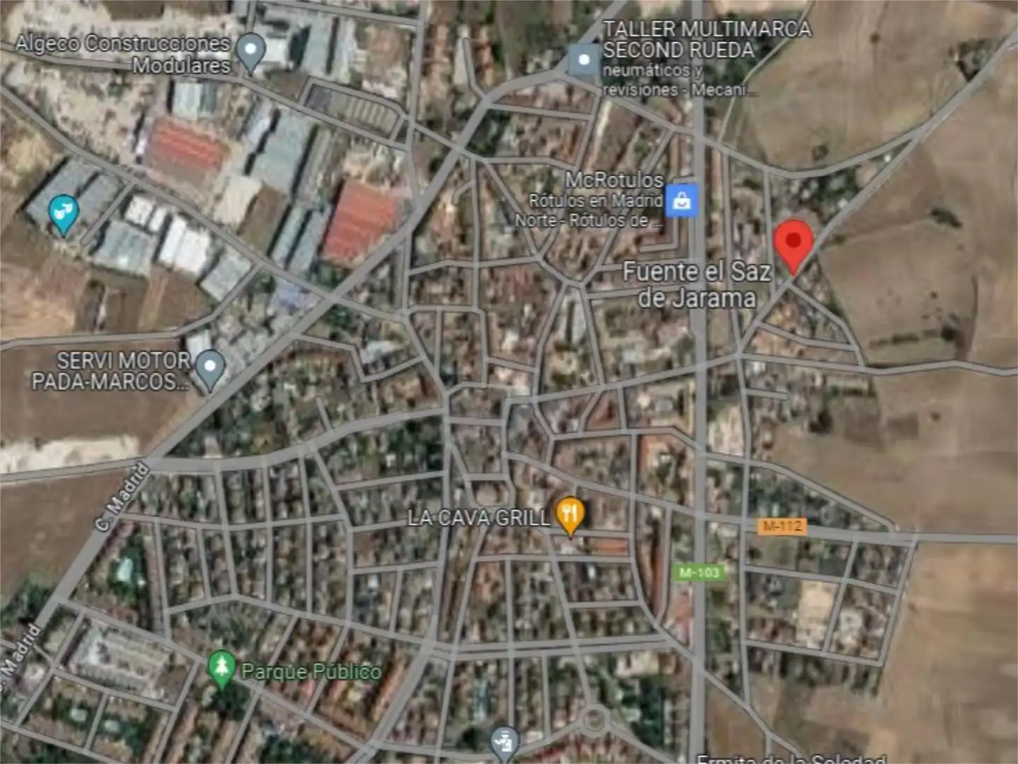 Außenansicht von Bebaubares Gelände zum Verkauf in Fuente El Saz de Jarama
