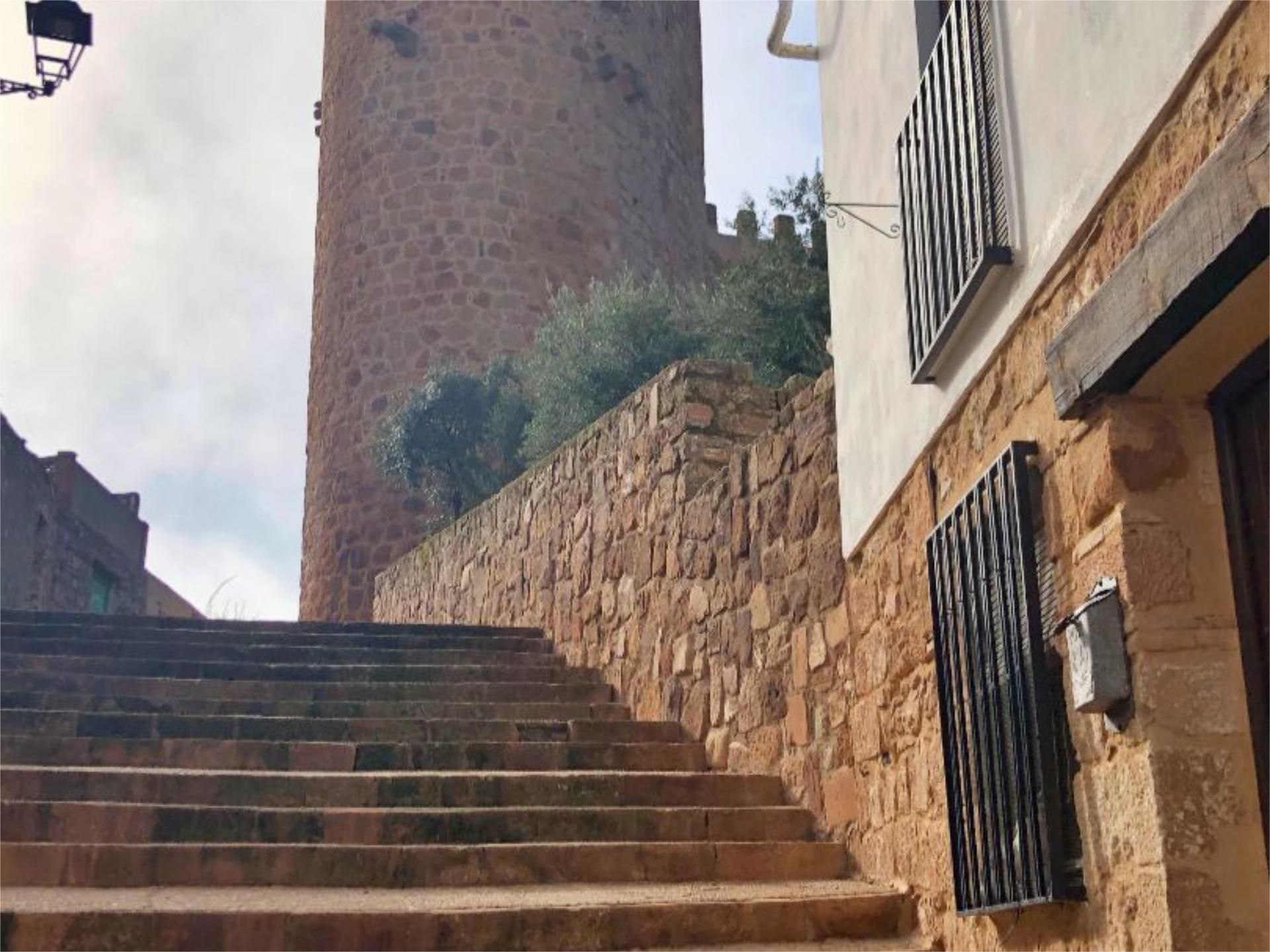 Vista exterior de Casa o xalet en venda en Baños de la Encina amb Terrassa