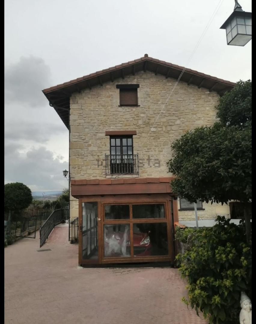 Exterior view of Country house for sale in Lantarón  with Heating, Private garden and Furnished