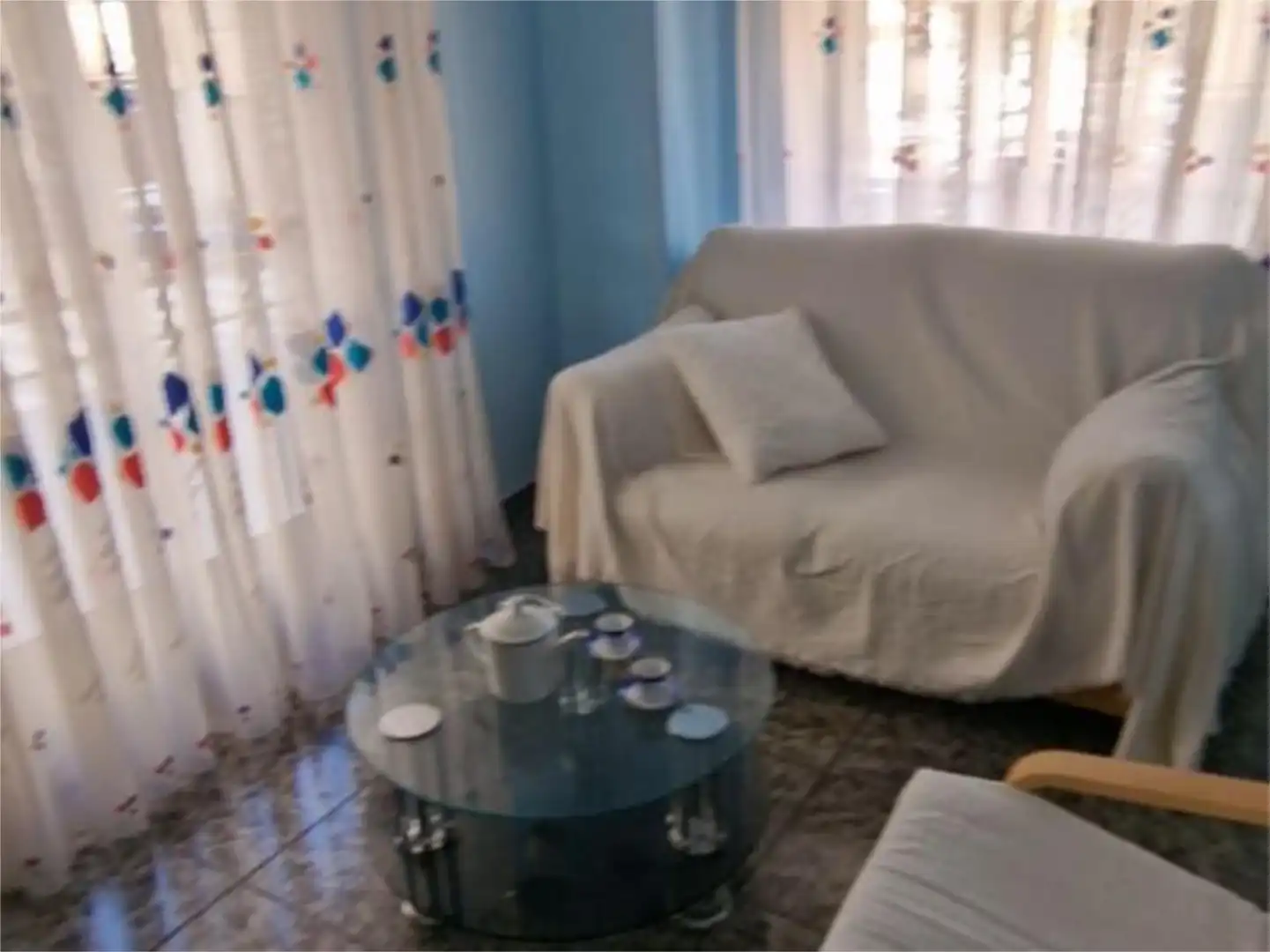 Living room of Flat for rent in Elche / Elx  with Air Conditioner and Furnished