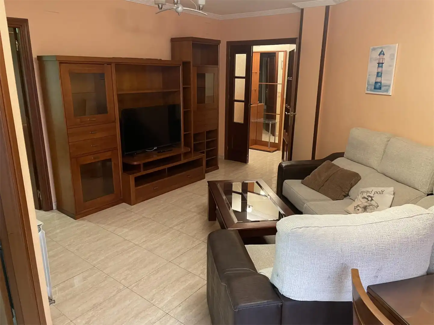Piso en venta en Avenida de la Fuente de la Villa, 2, Martos Sala de estar de Piso en venta en Martos con Aire acondicionado, Calefacción y Amueblado