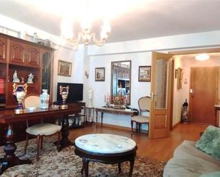 Living room of Flat for sale in  Madrid Capital  with Terrace and Swimming Pool