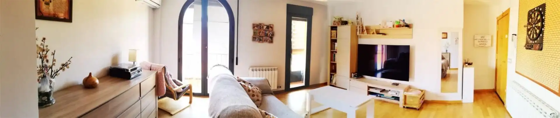 Wohnzimmer von Maisonette zum Verkauf in Oyón-Oion mit Klimaanlage, Heizung und Parkett