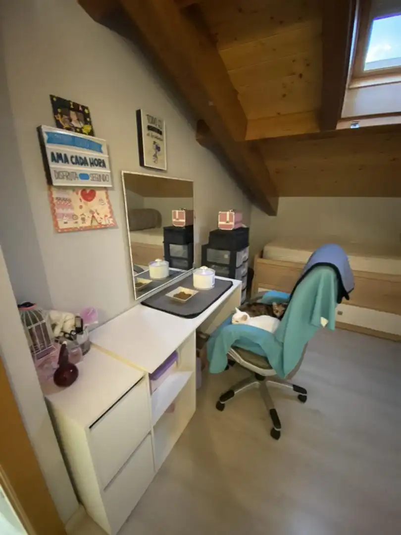 Schlafzimmer von Maisonette zum Verkauf in Oyón-Oion mit Klimaanlage, Heizung und Parkett