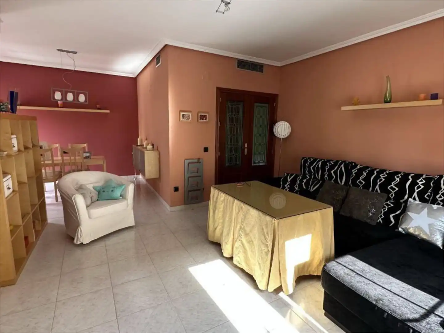 Sala de estar de Piso en venta en Castuera con Aire acondicionado, Calefacción y Terraza