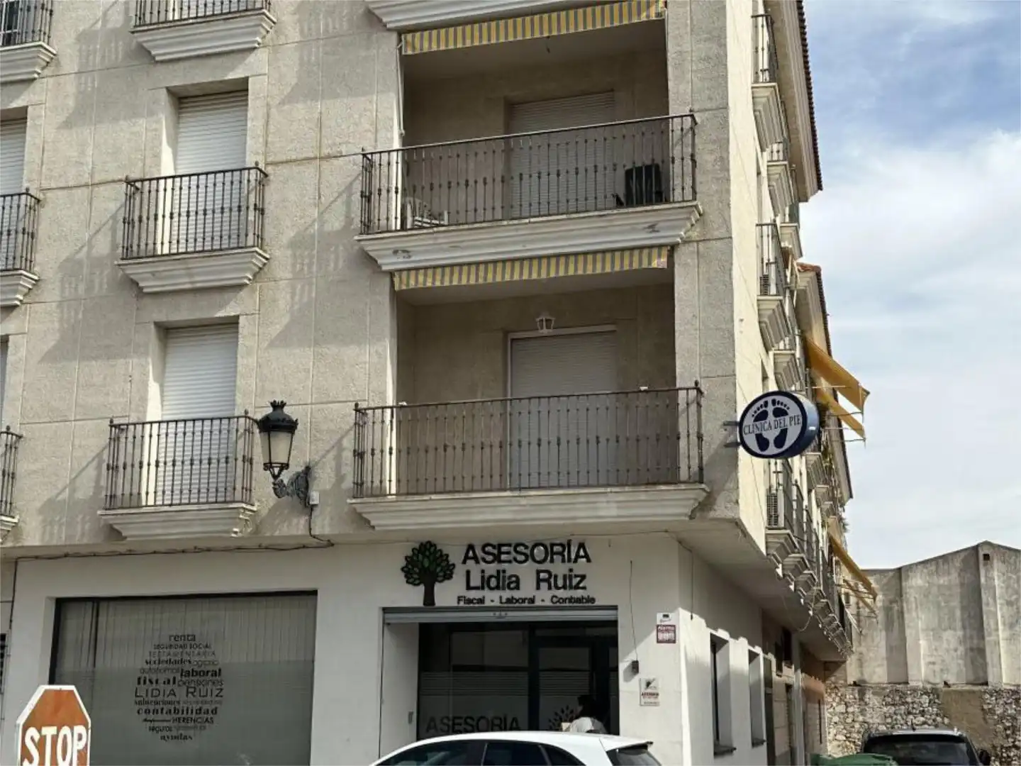 Vista exterior de Piso en venta en Castuera con Aire acondicionado, Calefacción y Terraza