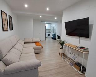 Living room of Flat to rent in  Madrid Capital  with Air Conditioner, Heating and Furnished