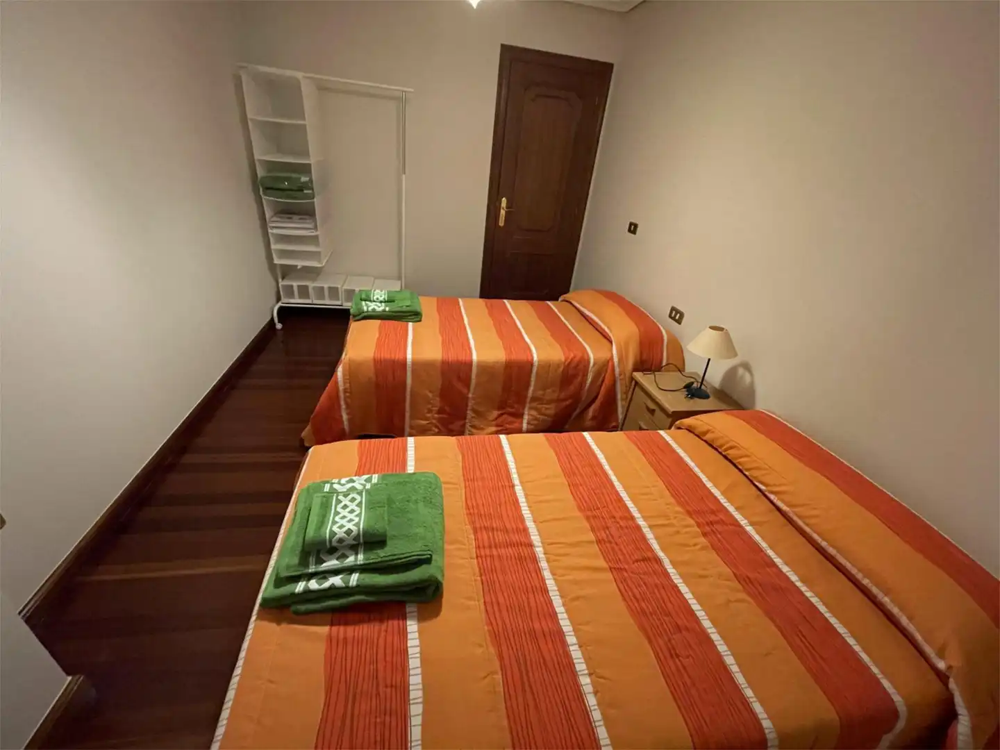 Bedroom of Flat for rent in Ferrol  with Heating, Parquet flooring and Furnished