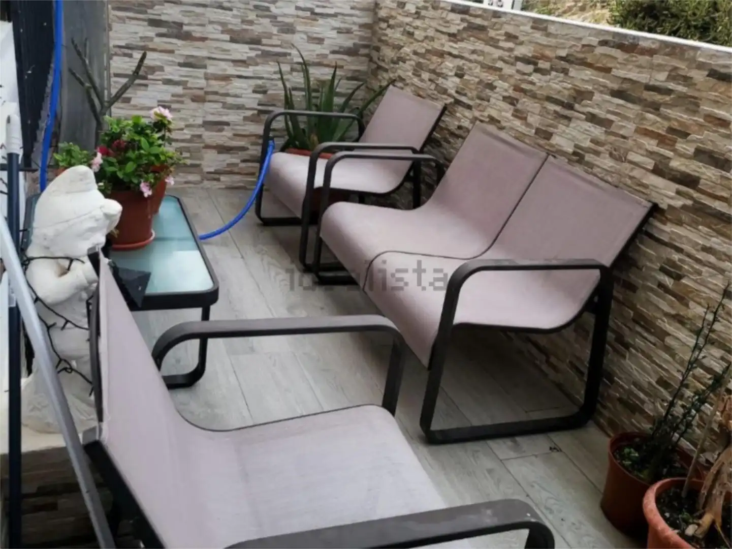 Wohnung zum Verkauf in Hacho - San Amaro Terrasse von Wohnung zum Verkauf in Ceuta mit Klimaanlage, Heizung und Parkett