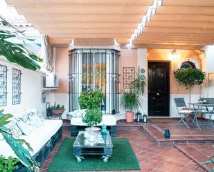 Terrace of Single-family semi-detached for sale in Dos Hermanas  with Air Conditioner, Heating and Private garden