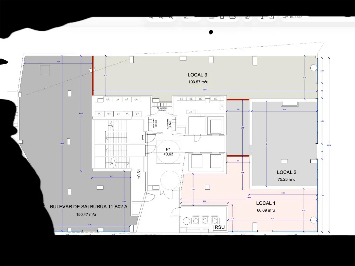 Commercial properties for rent in Bulevar de Salburua Kalea, 11, Salburua - Arantzabela Commercial properties for rent in Vitoria - Gasteiz