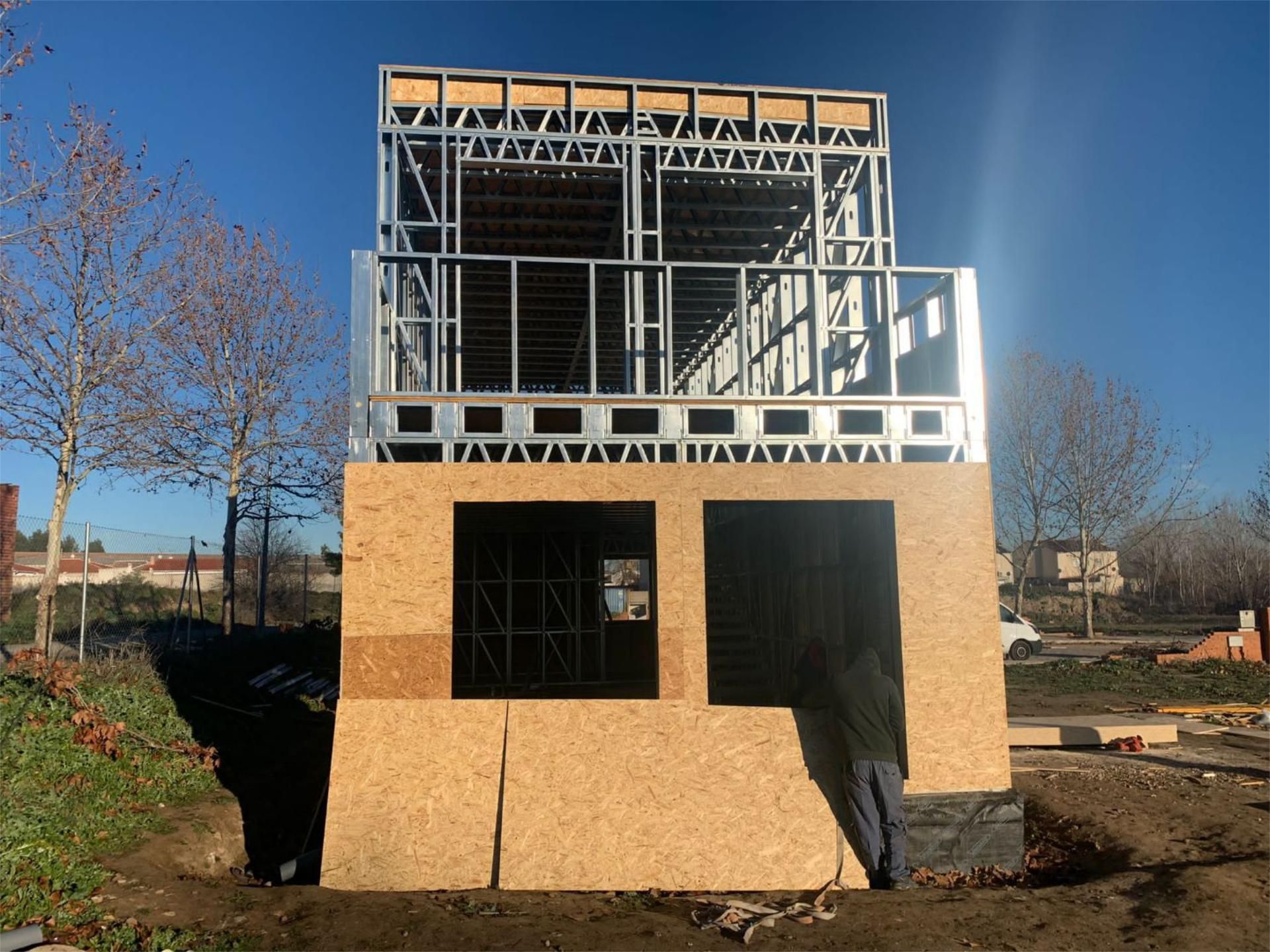 Vista exterior de Casa o xalet en venda en Camarenilla amb Aire condicionat i Terrassa