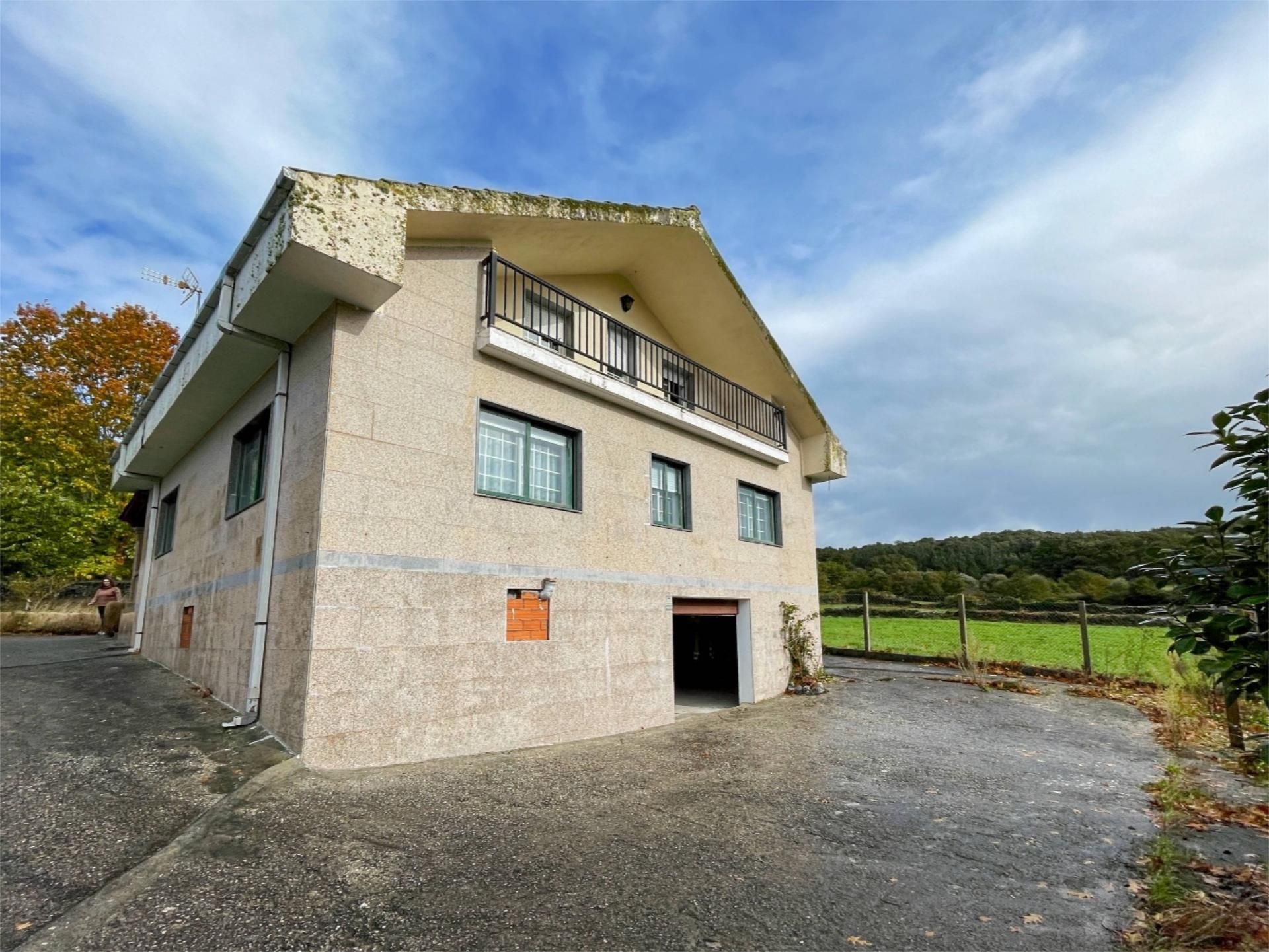Exterior view of House or chalet for sale in Carballedo  with Private garden, Terrace and Furnished