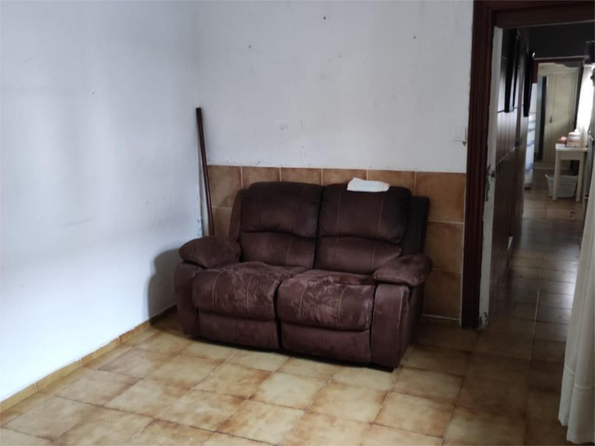 Living room of Single-family semi-detached for sale in Badajoz Capital  with Air Conditioner and Terrace