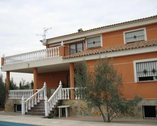 Vista exterior de Casa o xalet en venda en  Murcia Capital amb Aire condicionat, Terrassa i Piscina