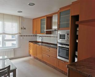 Kitchen of Flat for sale in Lugo Capital  with Heating, Parquet flooring and Storage room