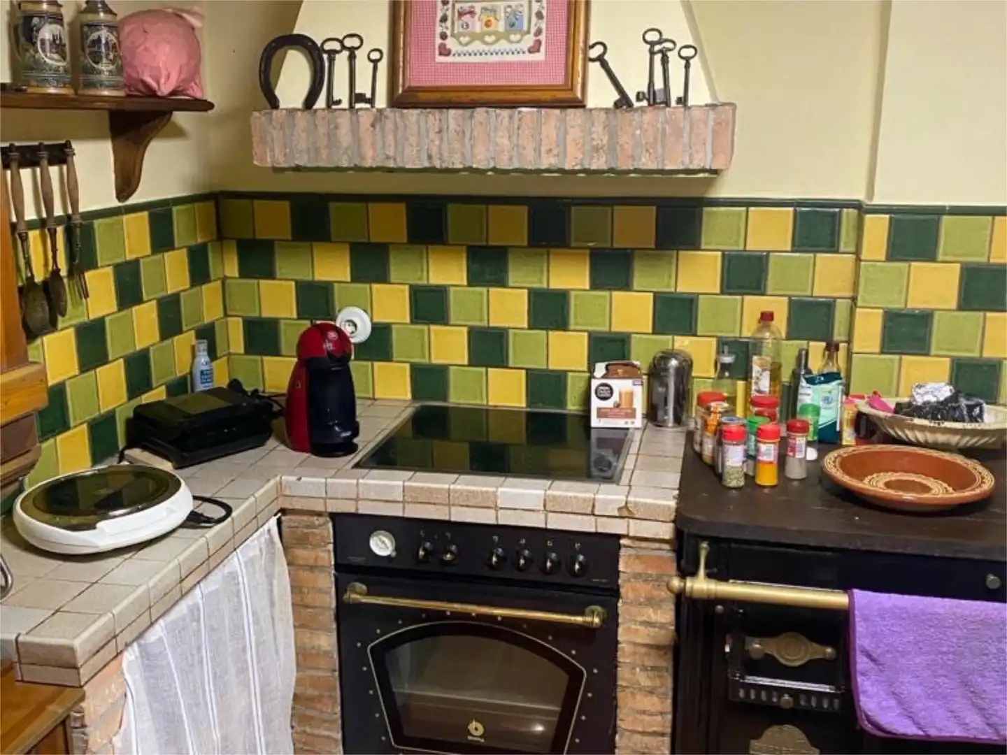 Wohnung zum Verkauf in Calle San Clemente, 6, La Muela Küche von Wohnung zum Verkauf in La Muela mit Terrasse