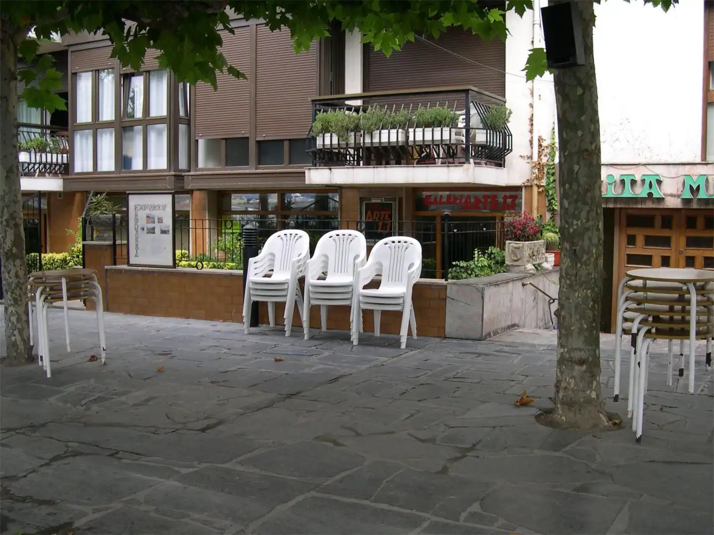 Terrace of Commercial properties for rent in Zumaia  with Heating and Furnished