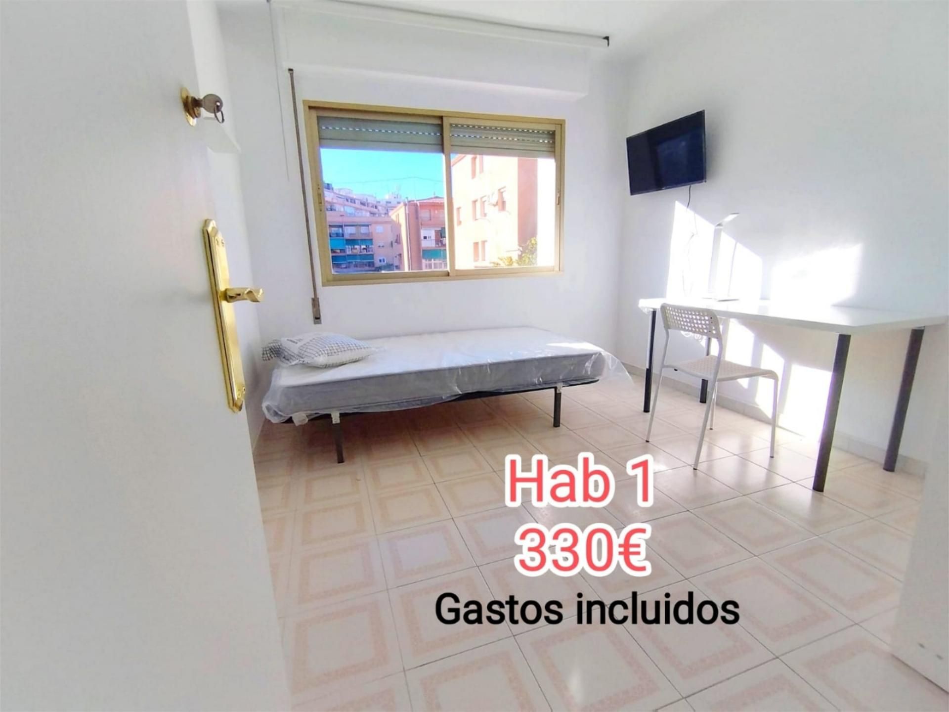 Bedroom of Flat to share in Alicante / Alacant  with Furnished, Oven and Washing machine