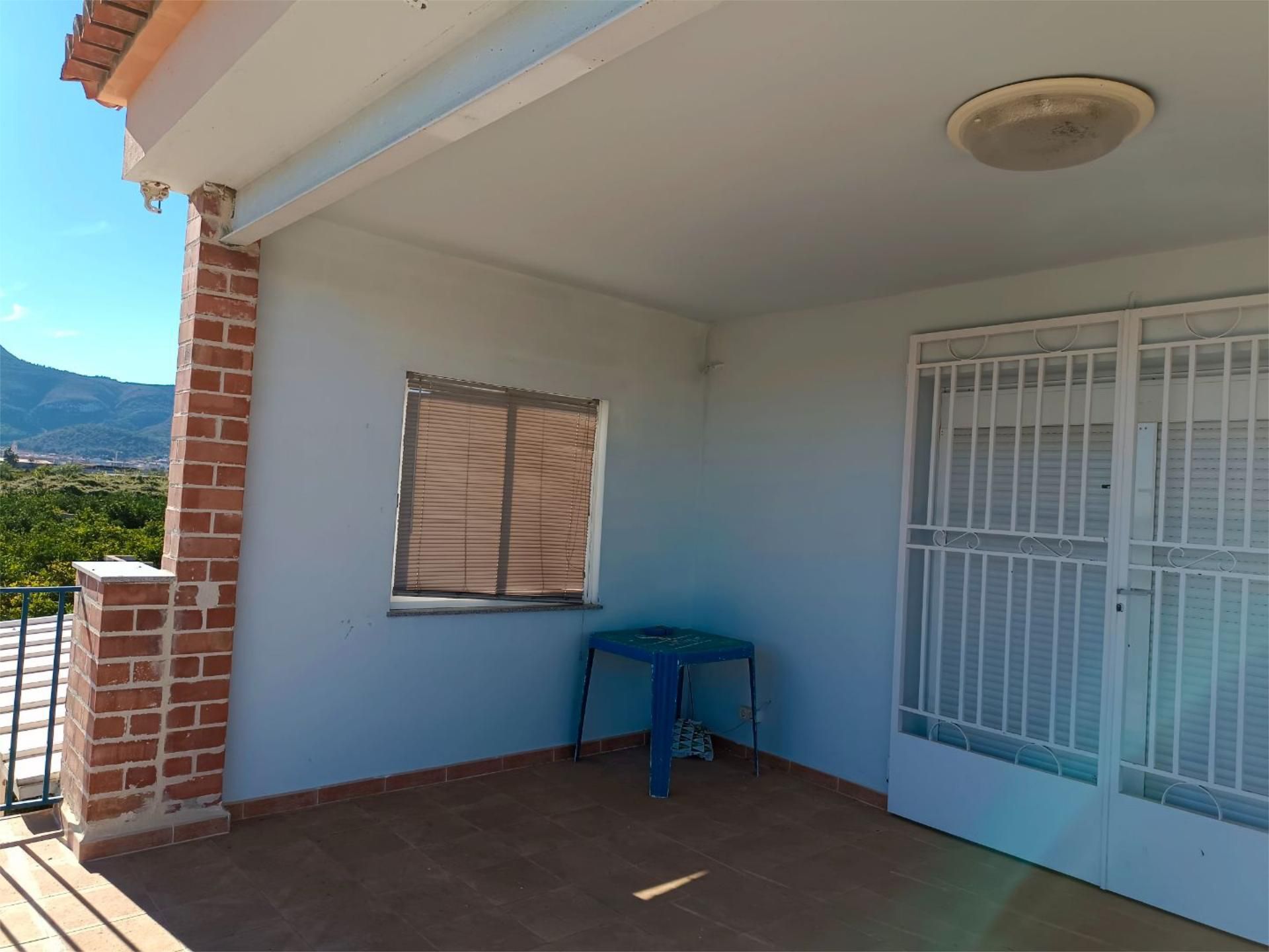 House or chalet for sale in Corbera Balcony of House or chalet for sale in Corbera with Air Conditioner, Terrace and Swimming Pool