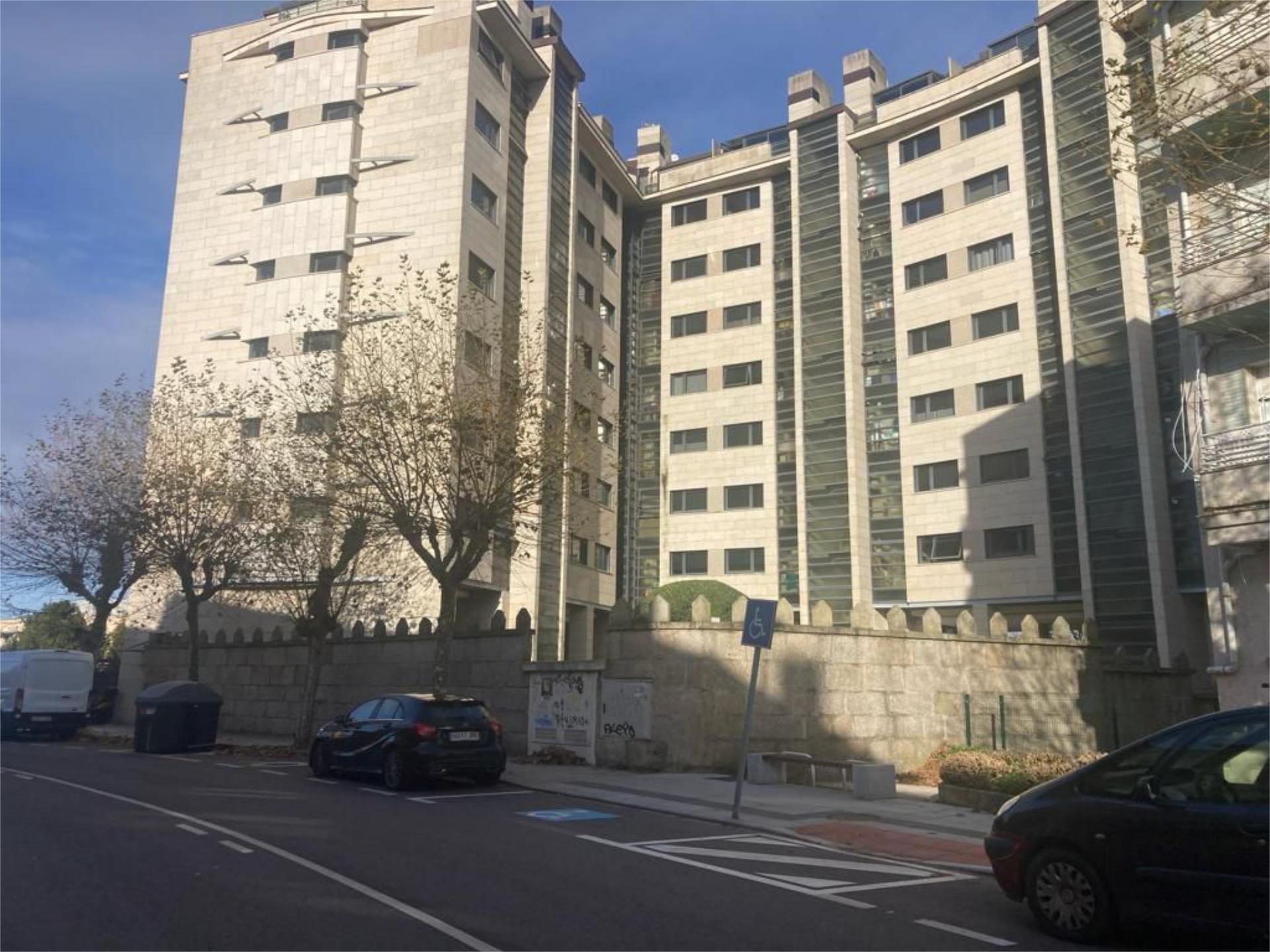 Exterior view of Flat for sale in Vigo   with Heating, Private garden and Parquet flooring