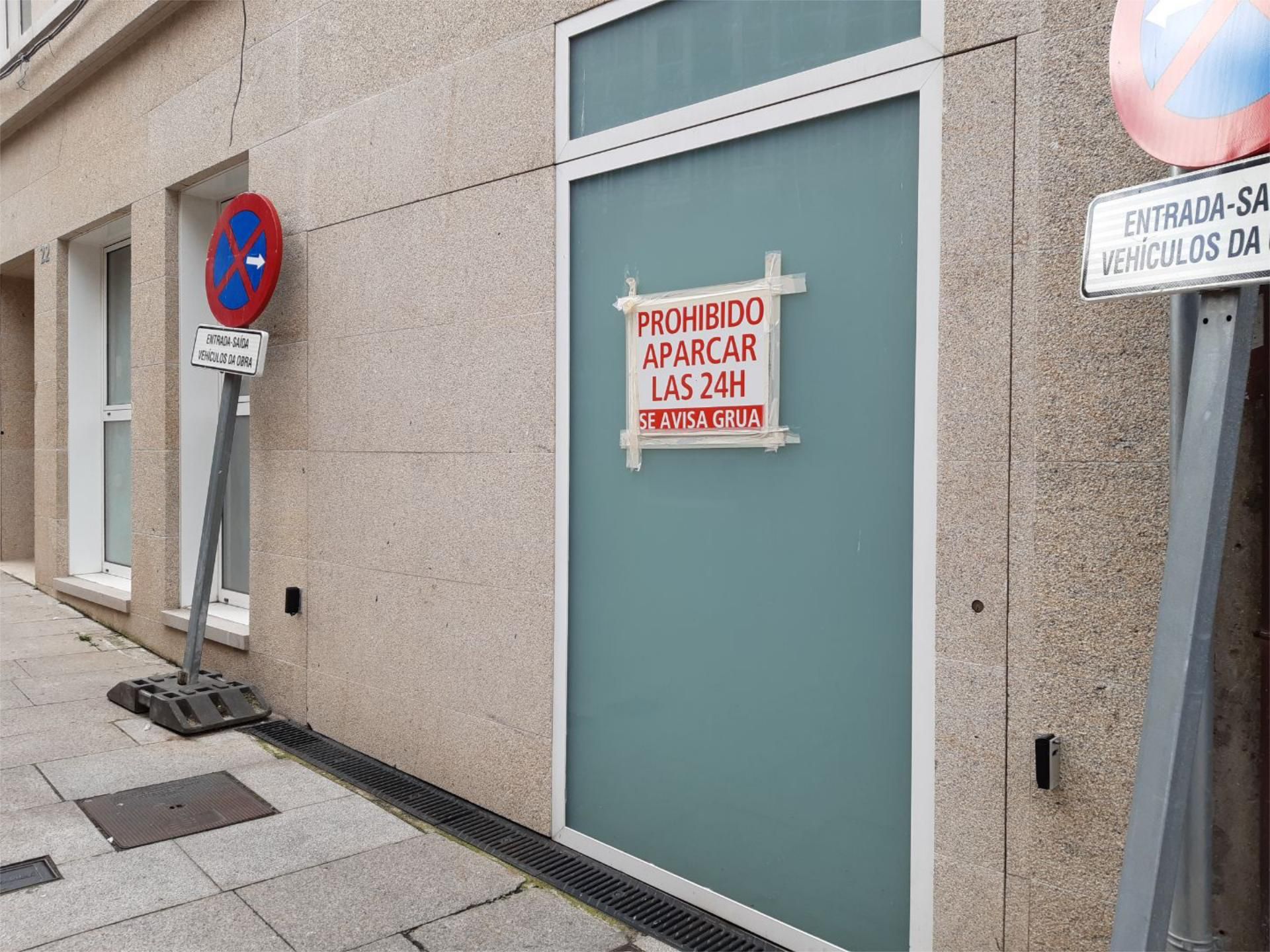 Vista exterior de Garatge de lloguer en Vigo 