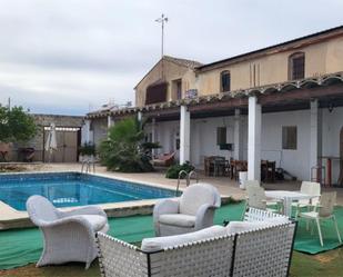 Exterior view of House or chalet for sale in Sollana  with Terrace, Swimming Pool and Balcony