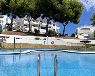 Vista exterior de Apartament en venda en Peñíscola / Peníscola amb Aire condicionat, Terrassa i Piscina