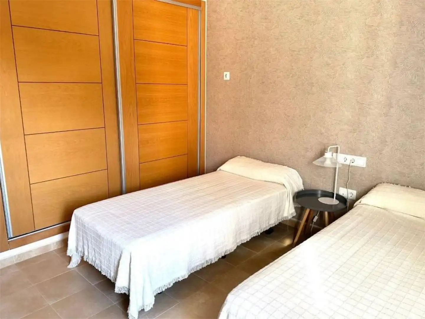 Wohnung zur Miete in Ronda del Mediodía, 3, Centro Schlafzimmer von Wohnung zur Miete in Fuente Álamo de Murcia mit Klimaanlage, Heizung und Terrasse