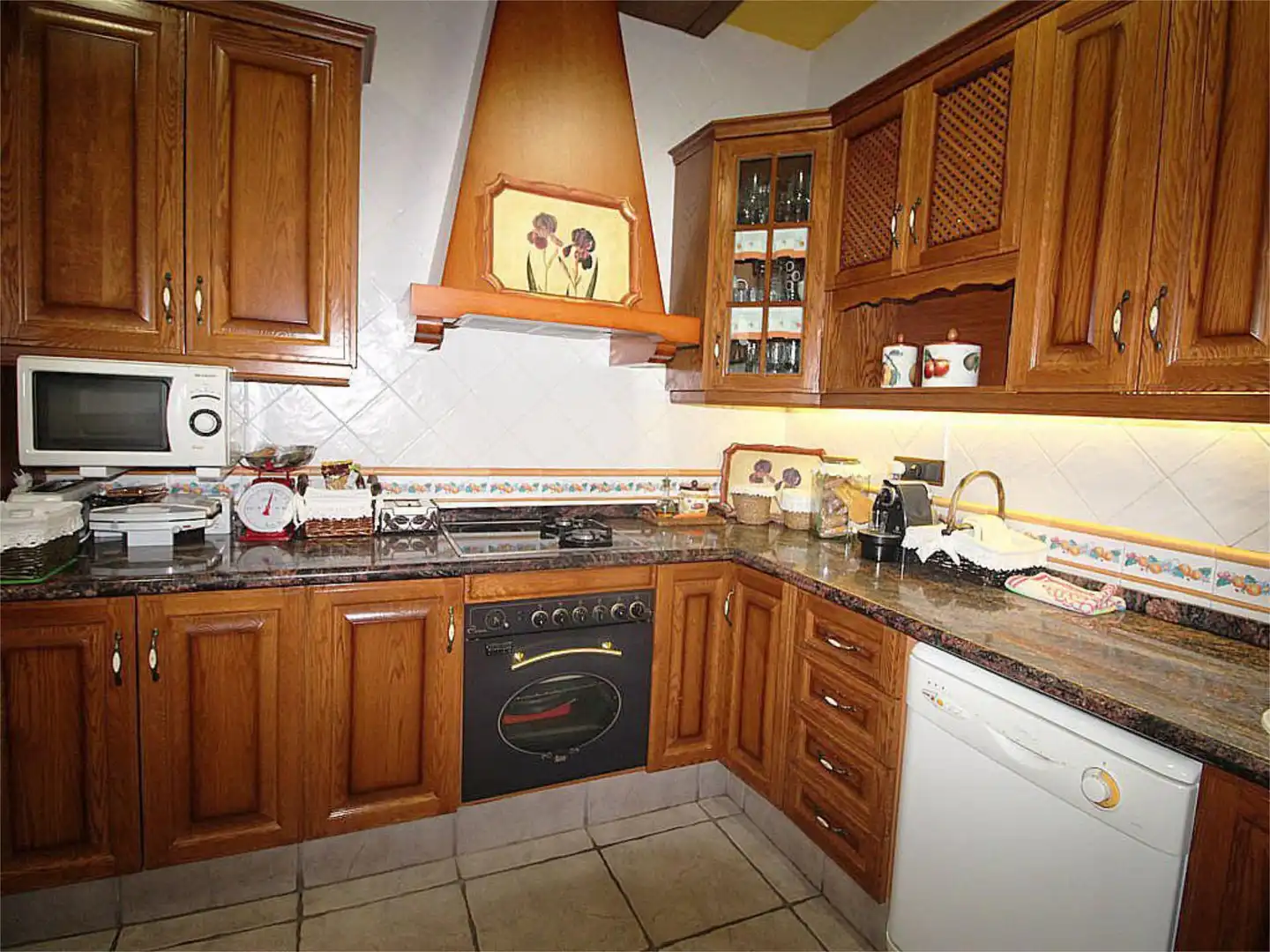 Küche von Country house zum Verkauf in Bigastro mit Klimaanlage, Terrasse und Schwimmbad